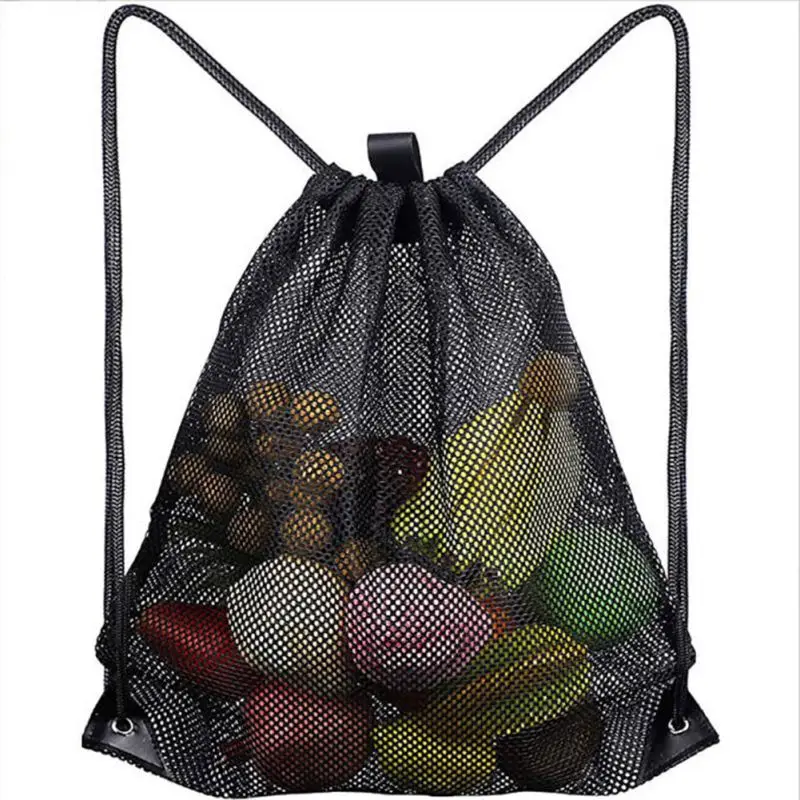 Fishing Equipment Bag - Mochila de malla con cuerda, bolsa