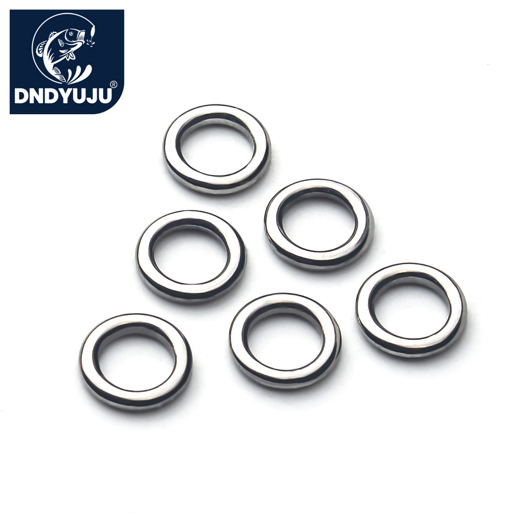 DNDYUJU 50 Uds. Anillo sólido  - Fishing Equipment Cheap reseña y precio