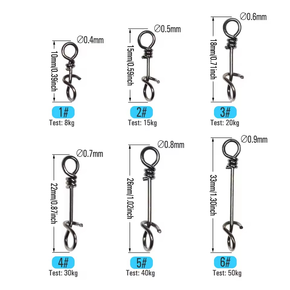 50 unidades de clips de resort - Fishing Equipment Cheap reseña y precio