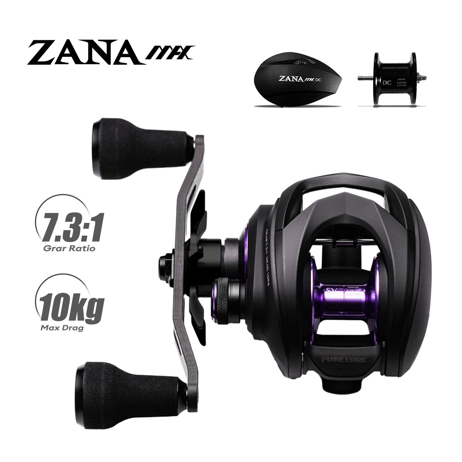 Carrete de Pesca PURELURE ZANA - Abu Garcia Reel Max reseña y precio