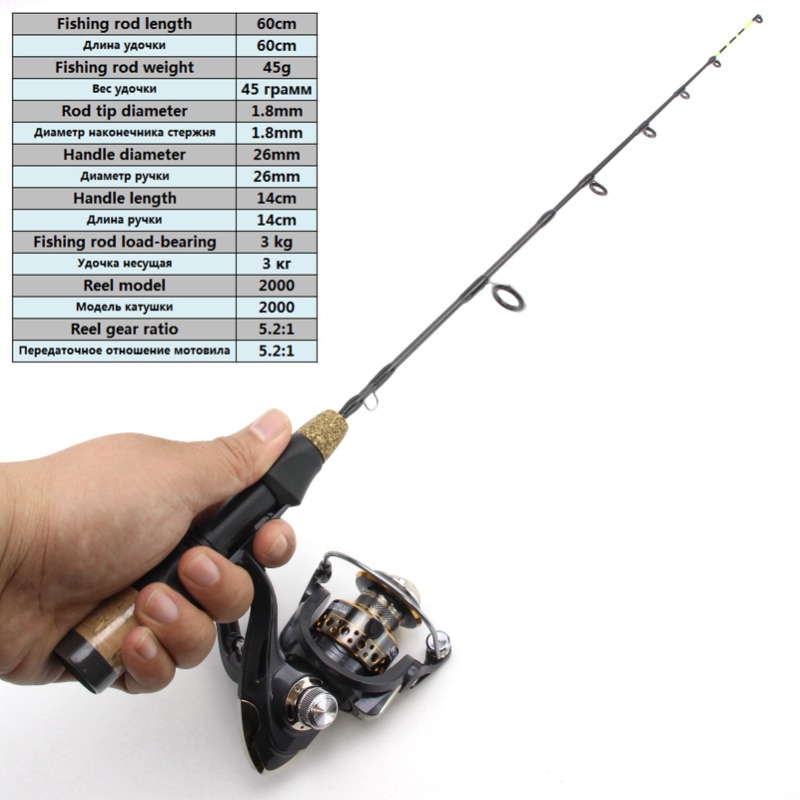 Combos de carrete de caña de 6 - Ice Fishing Tip Up reseña y precio