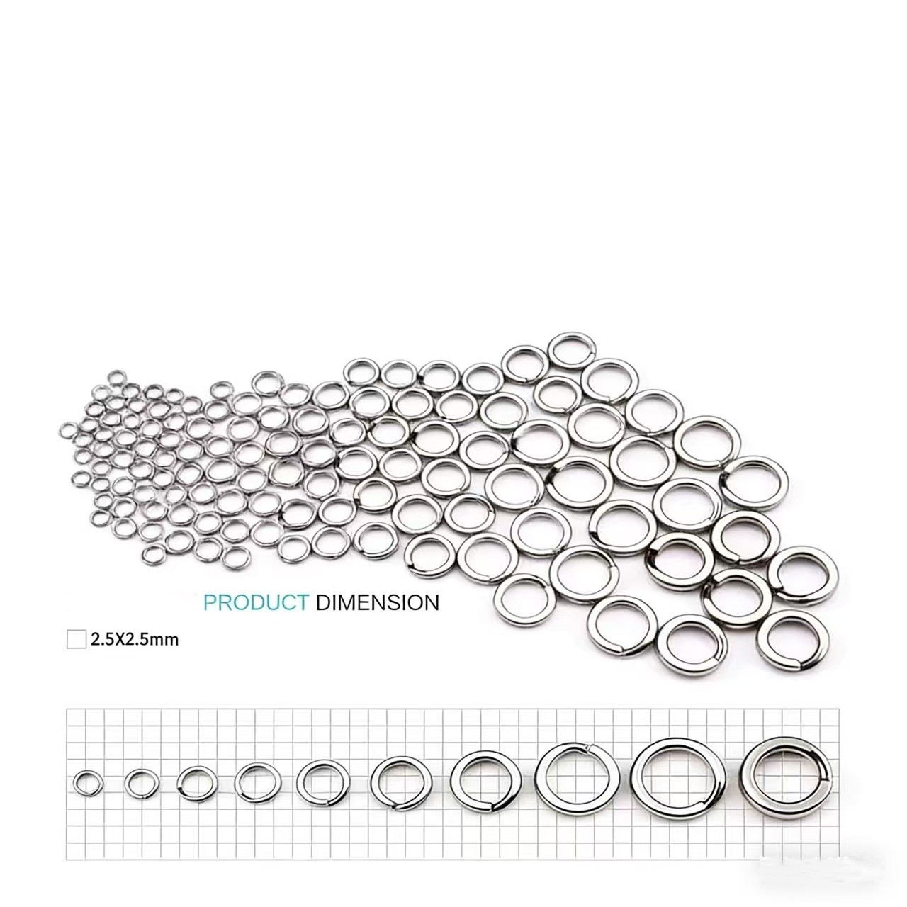 Anillos Divididos de Acero Ino - Fishing Equipment Cheap reseña y precio