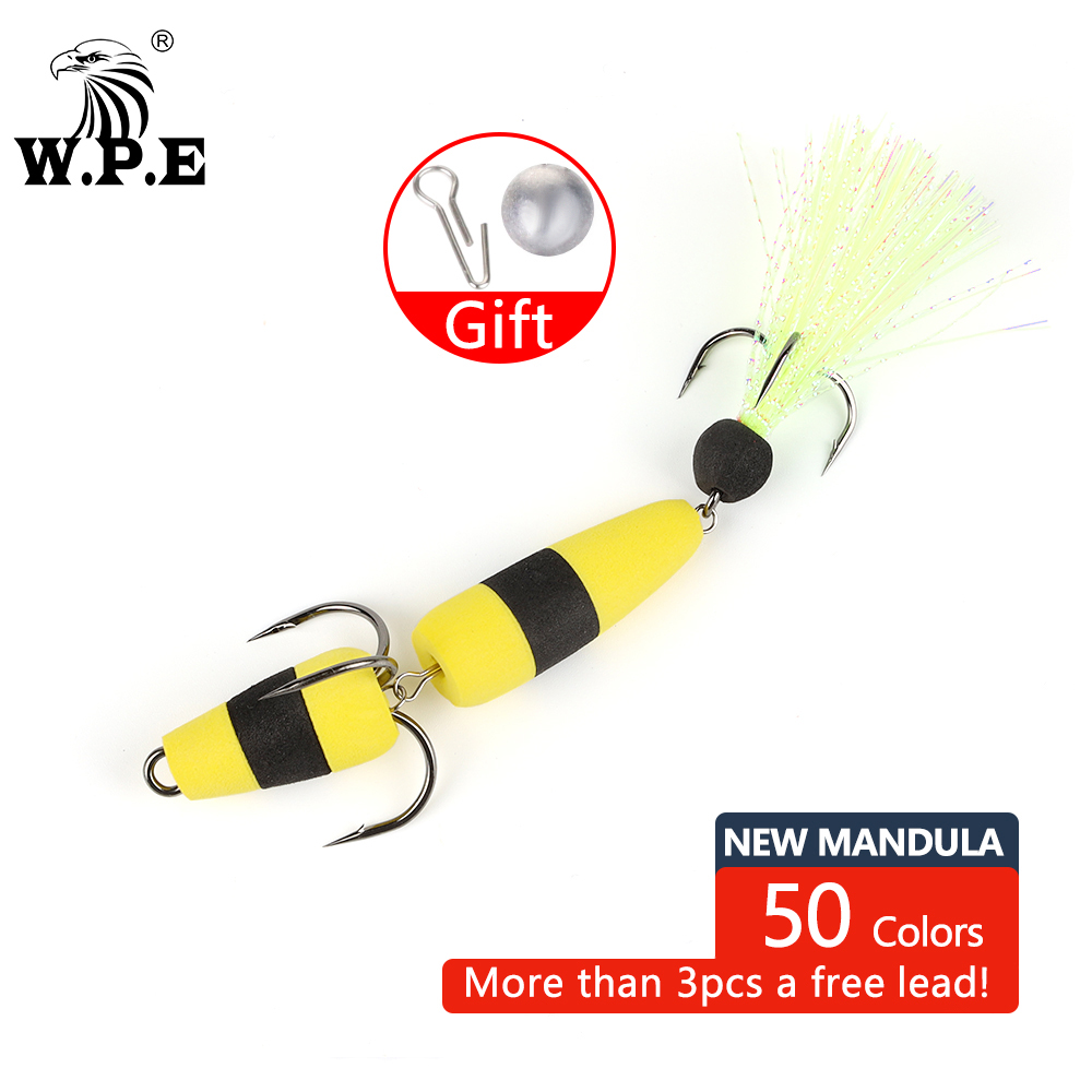 W.P.E nuevo MANDULA 50 colores - Fishing Equipment Brands reseña y precio
