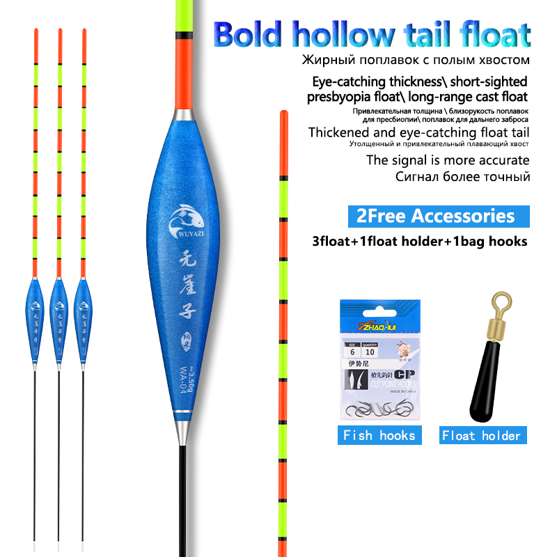 3 uds flotadores de pesca + 1  - Fishing Equipment Bag reseña y precio