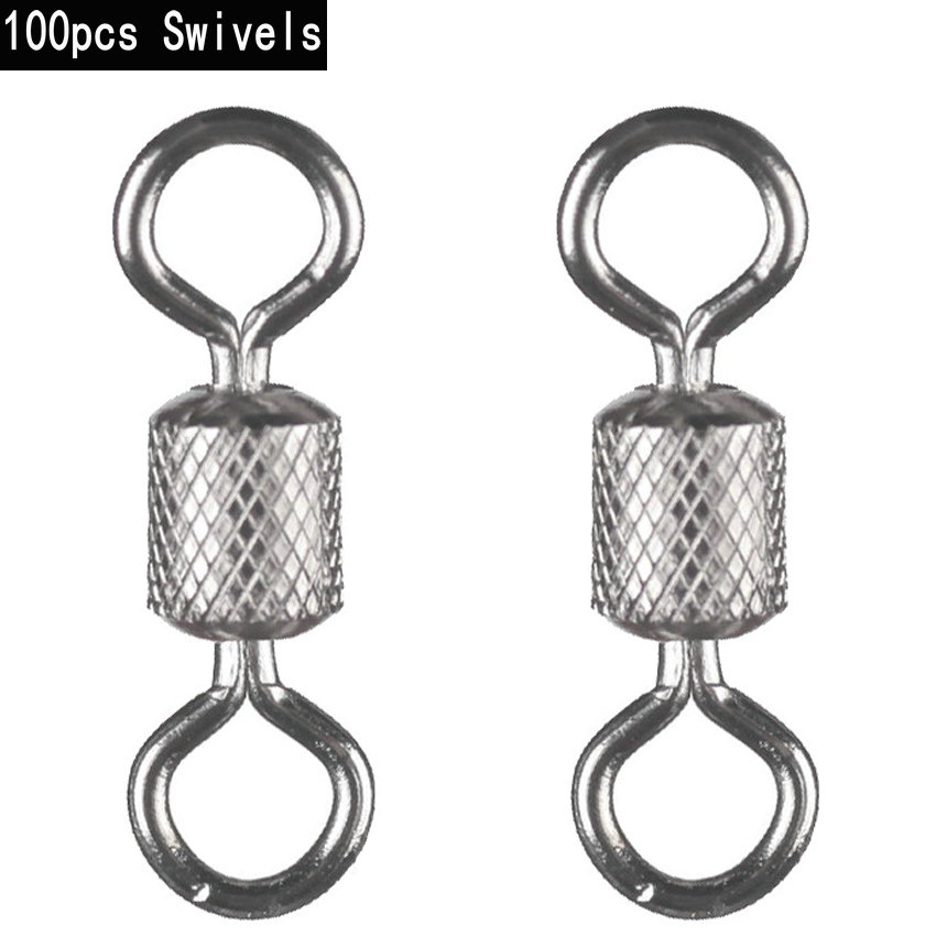 Conector giratorio de 100 Uds. - Fishing Equipment Cheap reseña y precio