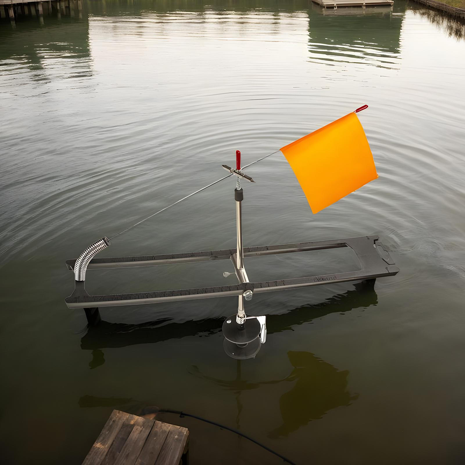 Banderas de punta para pesca e - Ice Fishing Tip Up reseña y precio