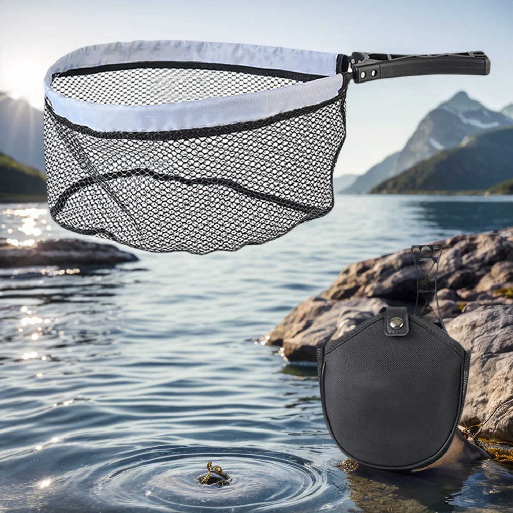 Red de pesca plegable con mang - Fishing Equipment Bag reseña y precio