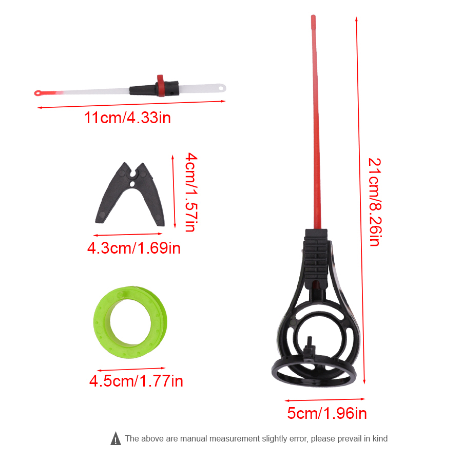FTK-caña de pescar en hielo, M - Ice Fishing Tip Up reseña y precio