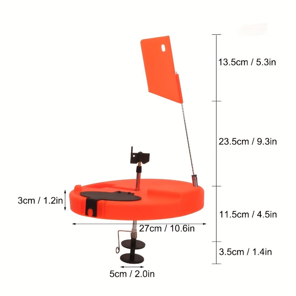 1 Pieza, Señuelo de Pesca en H - Ice Fishing Tip Up reseña y precio