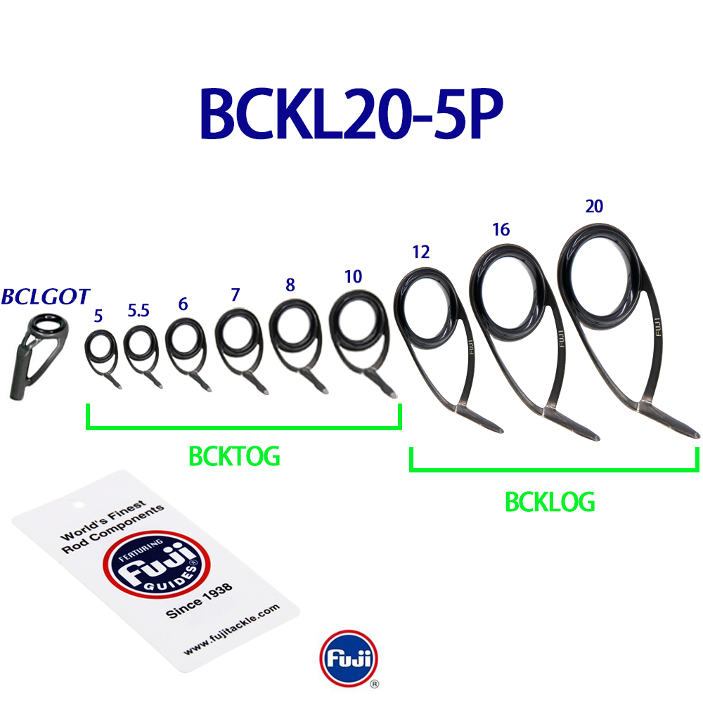 Juego de guías de anillo O de  - Fishing Equipment Brands reseña y precio